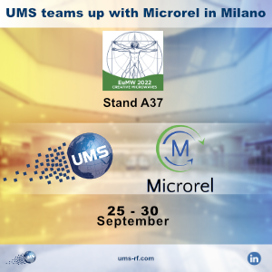 Joint booth between UMS and MicrorelEuMW Milano