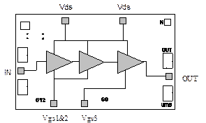 36-40GHz Very Low Noise High Gain Amplifier